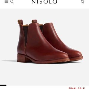 Nisolo Brown Ankle Boots
